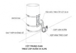 Cột trung gian treo cáp xoắn VX XLPE